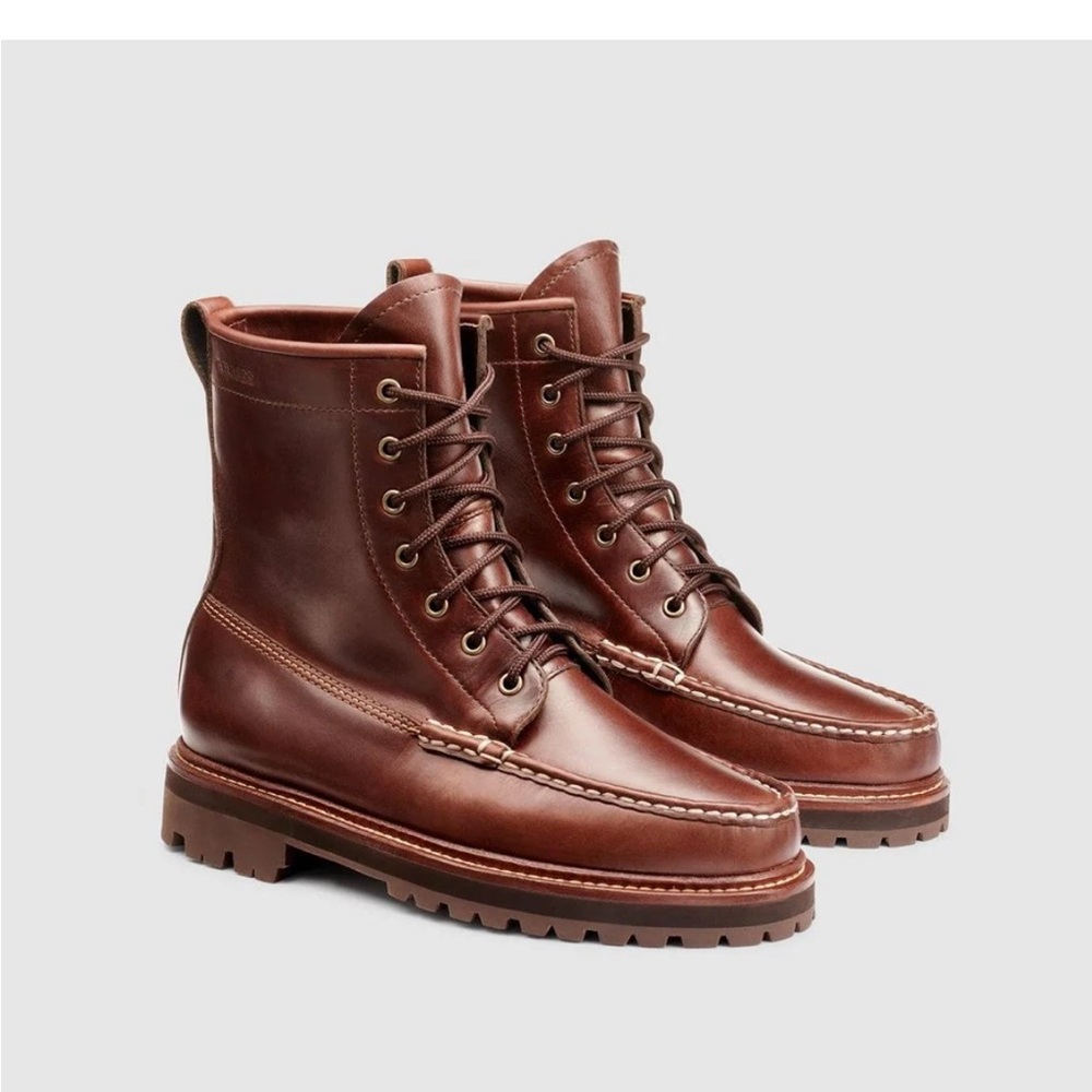 Men's Brown Leather Boots